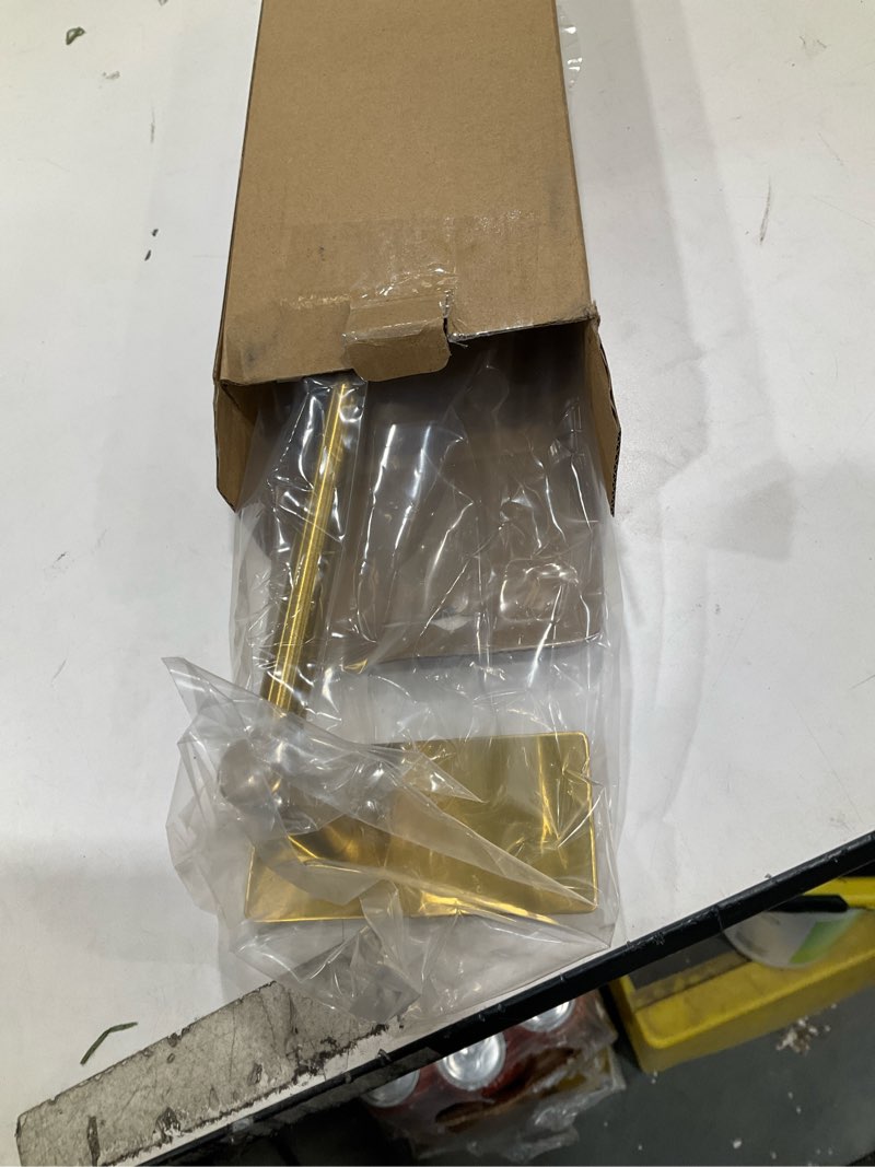 Condition photo showing Good Condition for NearMoon Self Adhesive Bathroom Towel Bar- Stainless Steel Bath Wall Shelf Rack Hanging Towel Stick On Sticky Hanger Contemporary Style, NO Drilling (1 Pack, Brushed Gold, 24-Inch Towel Rack) 1 Pack 24-Inch Brushed Gold