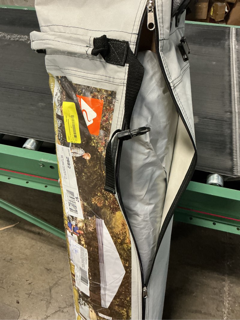 Condition photo showing Good Condition for ozark trail 12' x 12' instant straight leg canopy for camping - gray