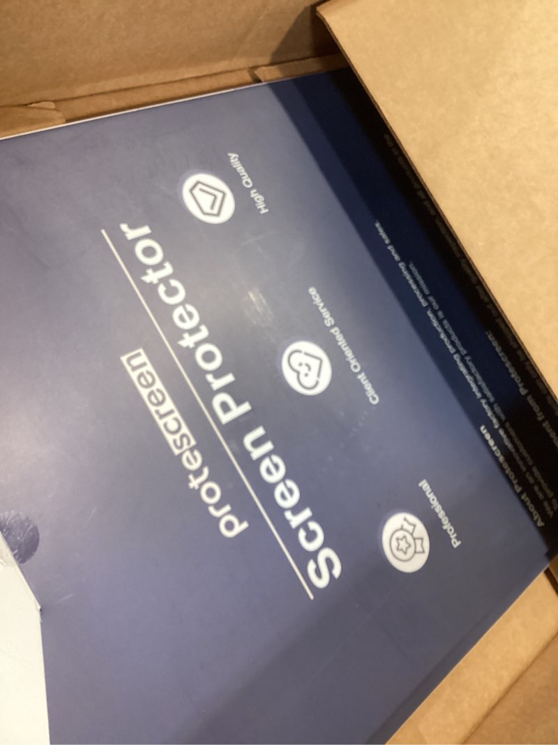 Condition photo showing Good Condition for 27 inch privacy screen for computer monitor 16:9 aspect ratio, eye protection anti blue light glare shield, 27in removable black blackout anti spy protector film desktop security private filter 27" (16:9)-1 pack