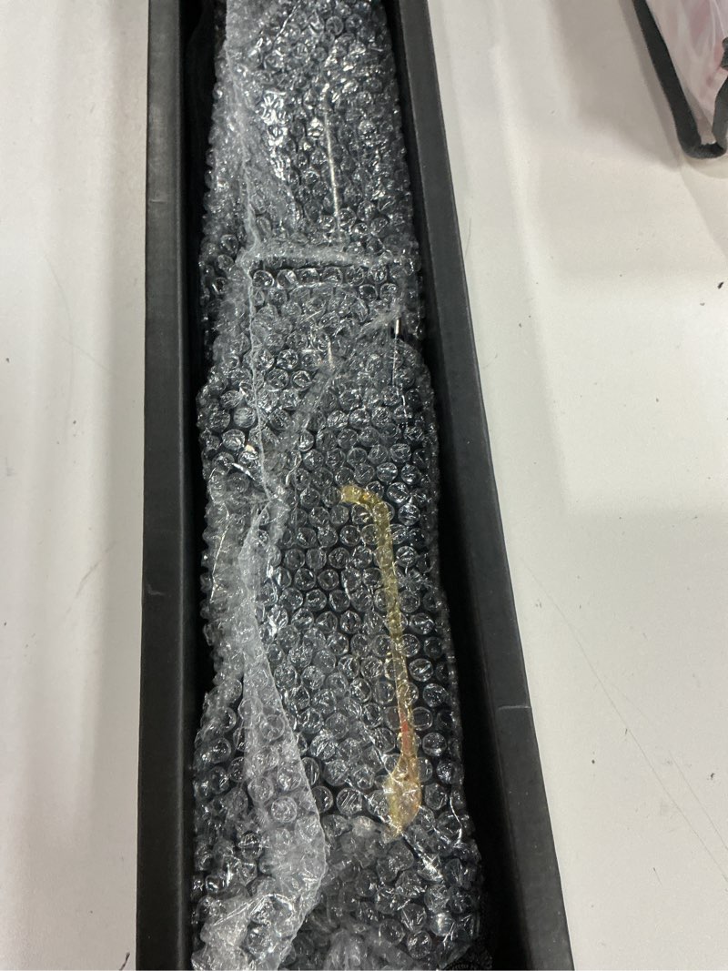 Condition photo showing New/Like New for lanvier 1.25 inch curling iron, extra long barrel 1 1/4 inch curling iron for long hair up to 450f, worldwide dual voltage hair curler for traveling, hair waving style tool black 1.25 inch black