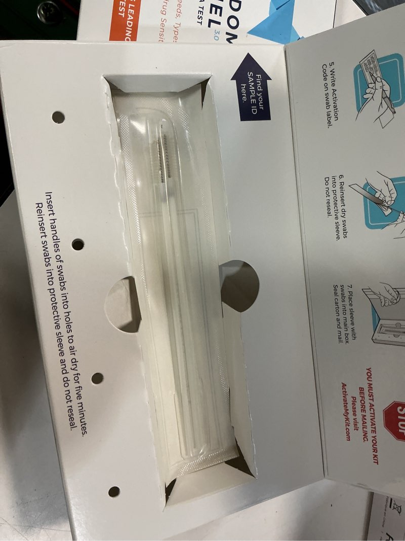 Condition photo showing Good Condition for wisdom panel breed identification dna test kit