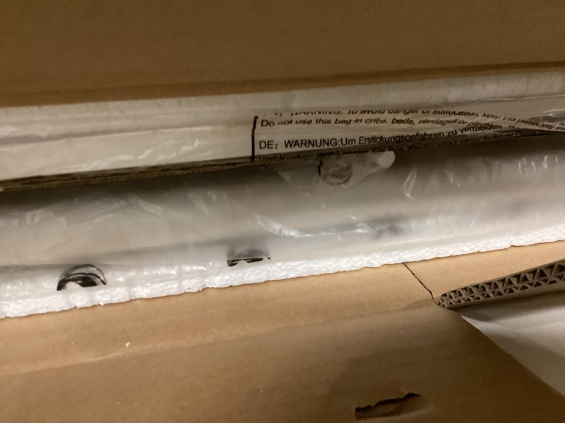 Condition photo showing Good Condition for Adjustable TV Tray Folding Dinner - White Trays for Eating On Couch Wooden Tables Mate Stand Foldable Desk with Cup Holder Portable White 1