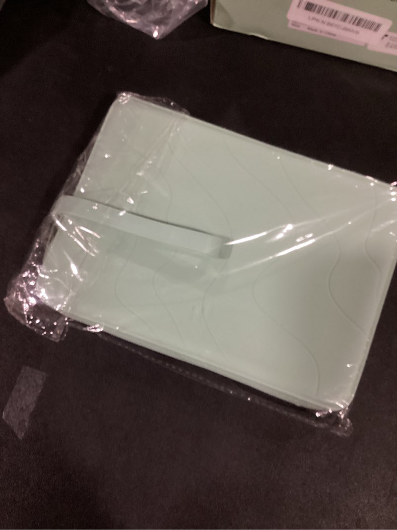 Condition photo showing Good Condition for Dadanism 6-7 Inch Silicone Clutch for 7" Kindle Paperwhite and Kindle Colorsoft Signature Edition, 6" K-indle, Kobo, Nook E-Reader, Anti-Dust Coating Multi-Purpose Bag for Phone, Wallet, Sage Green