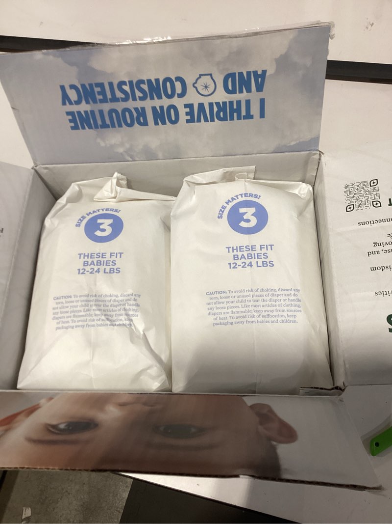 Condition photo showing Good Condition for SmartyPants Pull Up Style Diapers | EWG Verified Safe & Plant-Based | Quilted 360 Waistband, Super Absorbent for Overnight Leak Protection | Training Pants by HealthyBaby | Size 3 (54 Count) Size 3 (12-24 Pound)