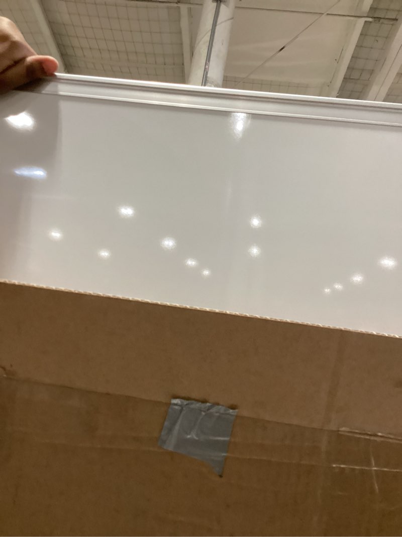 Condition photo showing New/Like New for Nicpro Easel Whiteboard with Stand, 36 x 24'' Magnetic Dry Erase White Board Tripod Height Adjustable with Pens, Eraser, Magnet, Flipchart Easel Stand White Board for Kid Student Office Home Classroom