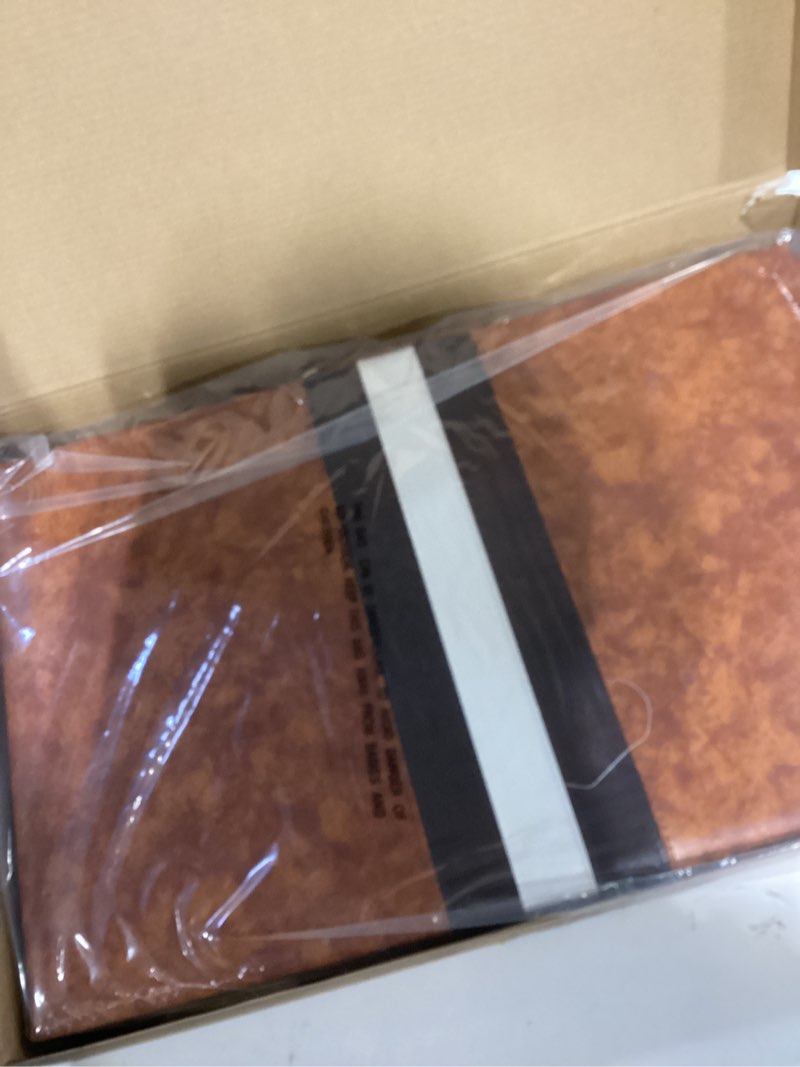 Condition photo showing Good Condition for AMEROUS Backgammon Set, 18 Inches Classic Board Game withLeather Case, Folding Board, Gift Package, Portable Travel Strategy Backgammon Game Set for Adults, Kids (Large, Brown) Brown Large