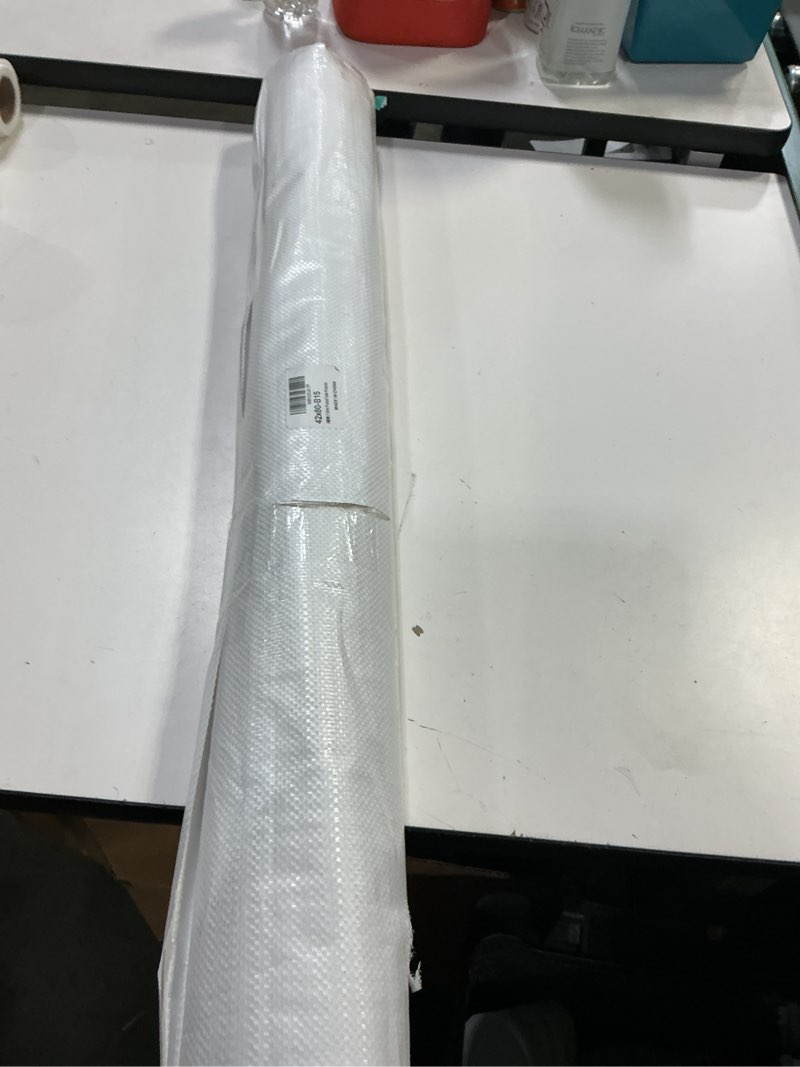 Condition photo showing New/Like New for NECAUX Custom 42 x 80 Inch Frosted Table Cover Protector, 1.5mm Thick Wood Grain Transparent Table Pad Non-Slip Tablecloth Plastic Protective Pad for Dining Room Table, Conference Table 42" x 80" Frosted 1.5mm