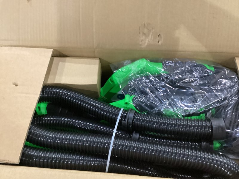 Condition photo showing Good Condition for drywall sander, popcorn ceiling removal tool with 7 variable speed 800-1800rpm, 2026 upgraded 8-amp drywall sander with vacuum dust collector with 12pcs sanding discs, extendable handle, led light light green