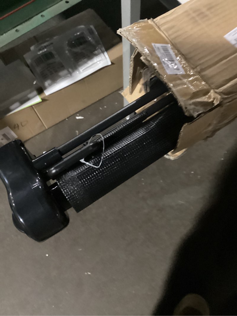 Condition photo showing Good Condition for HIDOG 47" Extra Tall Retractable Baby Gates, Extends to 59" Wide, ExtraTall Retractable Safety Gate with Reinforced Strips, Retractable Tall Dog Gates for Doorways Mesh Baby Pet Gates Indoor, Black Black 47" Tall x 59" Wide