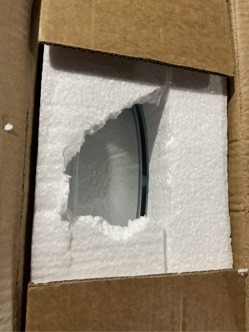 Condition photo showing Good Condition for Bezrat Microwave Tall Glass Plate Cover | Splatter Guard Lid with Easy Grip Silicone Handle Knob | 100% Food Grade | BPA Free and Dishwasher Safe | 10 Inch (Black-)