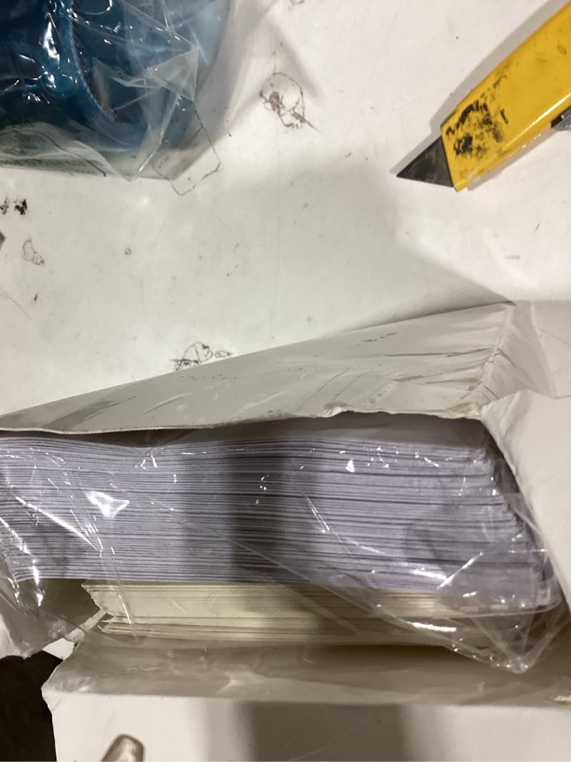 Condition photo showing New/Like New for tatuo 60 sets gift certificates for business blank gift certificate cards with 60 pcs envelopes for beauty salon restaurant spa client birthday wedding voucher work, 3.5 x 5.5''(white)
