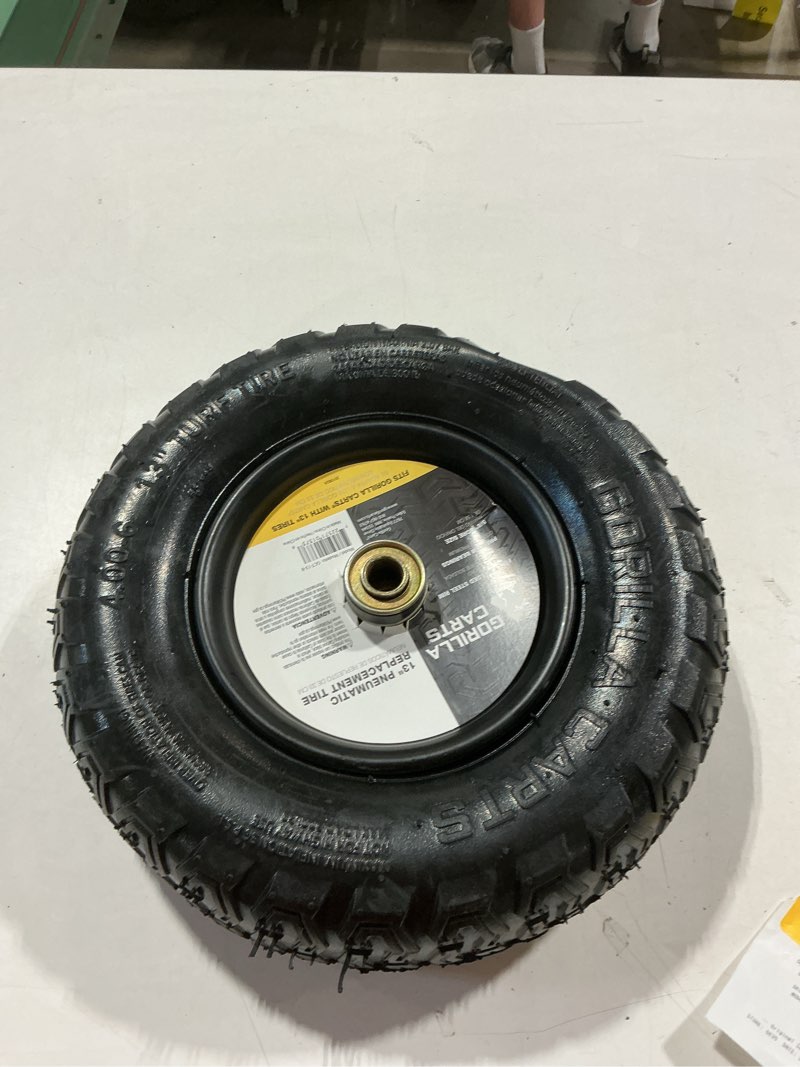 Condition photo showing Good Condition for 13 in. pneumatic replacement tire