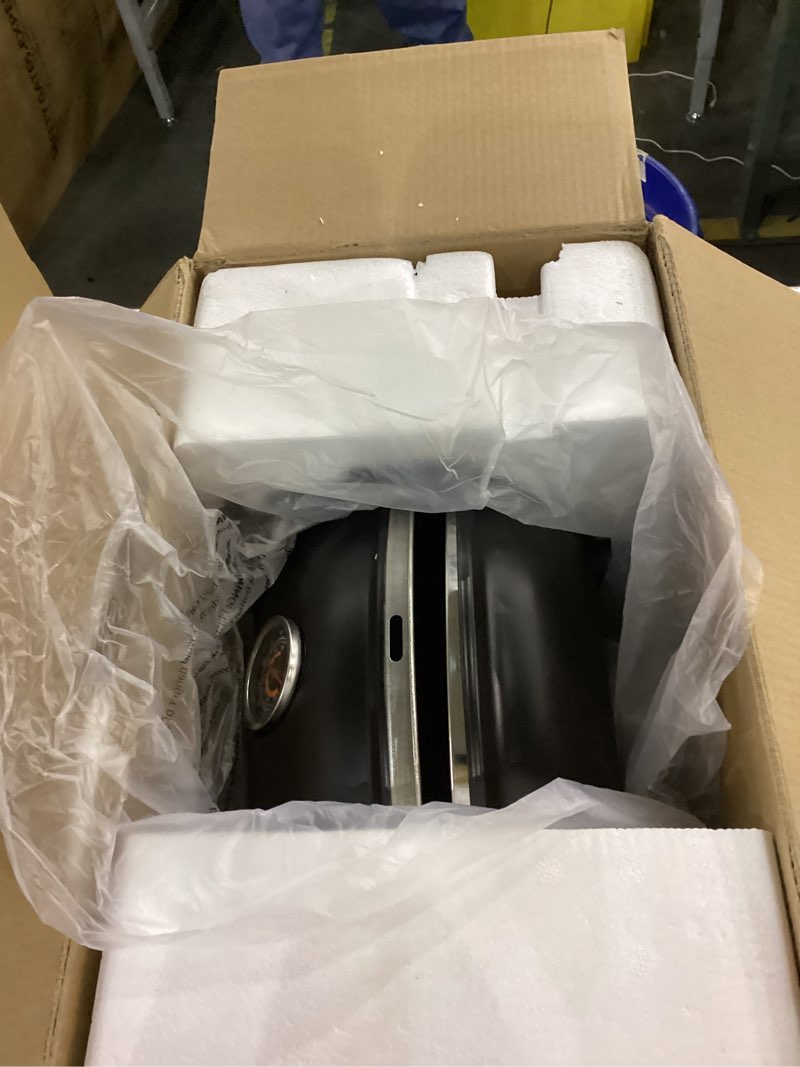 Condition photo showing New/Like New for Countertop Pizza Oven Indoor, Pizza Oven 12 Inch Home Outdoor Portable Pizza Maker, 1200W Heats up to 800?F Pizza Cooker with Viewing Window & Adjustable Temperature