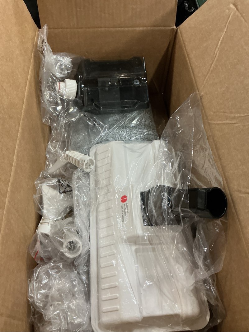 Condition photo showing As Is for (( incomplete))steam mop, multi-purpose steam cleaner for home steamer for floor cleaning, floor steamer cleaner for deep cleaning with handheld steamer mops accessories, pet steam mop cleaner for hardwood, tile