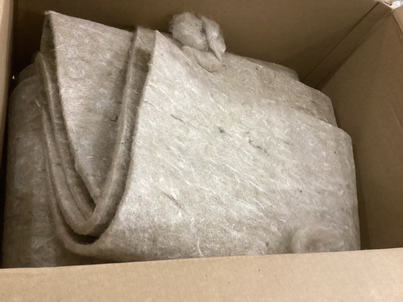 Condition photo showing As Is for Mohawk Home 5' x 7' 1/4 Rug Pad 100% Felt Protective Cushion, Premium Comfort Underfoot – Safe for All Floors 1/4 Inch Ultra Premium All Surface 5' x 7' (Rectangular)