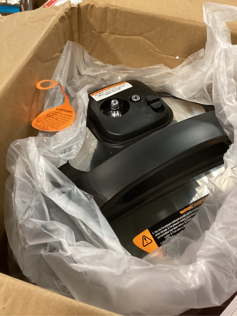 Condition photo showing Good Condition for instant pot, 6-quart whisper quiet 9-in-1 electric pressure cooker, slow rice steamer, sauté, yogurt maker, warmer & sterilizer, free app with 800+ recipes, stainless steel 6 quarts