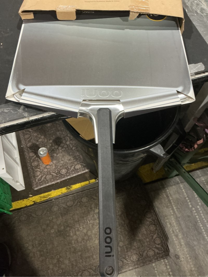 Condition photo showing Good Condition for ooni 14” Metal Pizza Peel – Metal Pizza Peel 14 Inch, Pizza Spatula Paddle, Lightweight Pizza Turning Peel with Long Handle, Pizza Oven Accessories, Pizza Tools, Rectangle Pizza Turner 8-10 - 14"