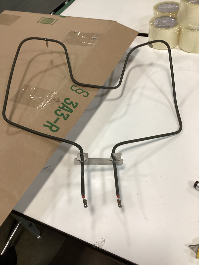 Condition photo showing As Is for WB44k5012 Oven Bake Element Fit for G-E Ken-more Hot-point Oven Heating Element Replacement Replaces 325883 PS249247 WB44K5012E WB44K6012 WB44M0001 WB44M1 WB44X0234 WB44X230 WB44X234 by AMI PARTS