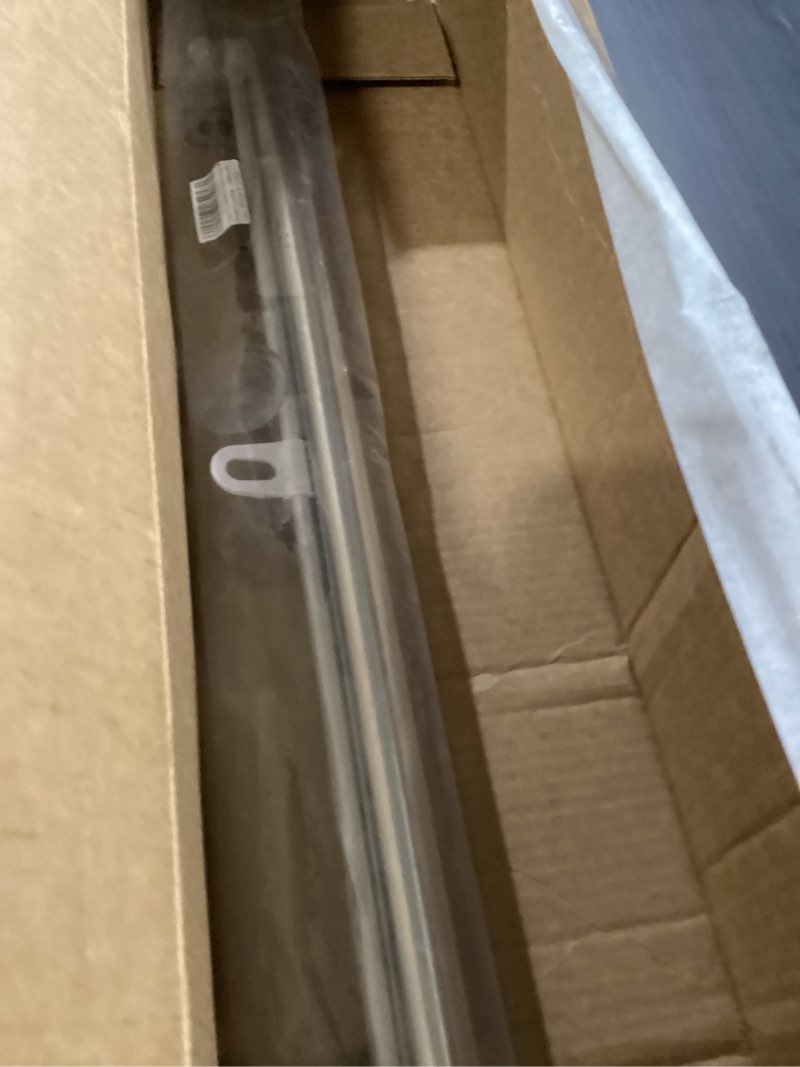 Condition photo showing As Is for Yoebor No Drill Blackout Blind Shade with 3 Suction Cups, Silver 95% Shade Temporary Portable Roller Window Curtain for Home Office Car, W26.8 x L49.2 26.8"W x 49.2"H Sliver 95% Shade