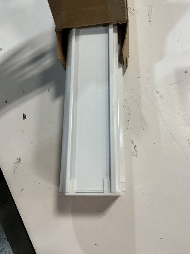 Condition photo showing Good Condition for ChrisDowa Cordless Blackout Roller Shades for Windows, Striped Free-Stop Window Blinds with Privacy, Thermal Insulated Window Shades for Home, Office and Door. White, 23" W x 72" H 23"W x 72"H White