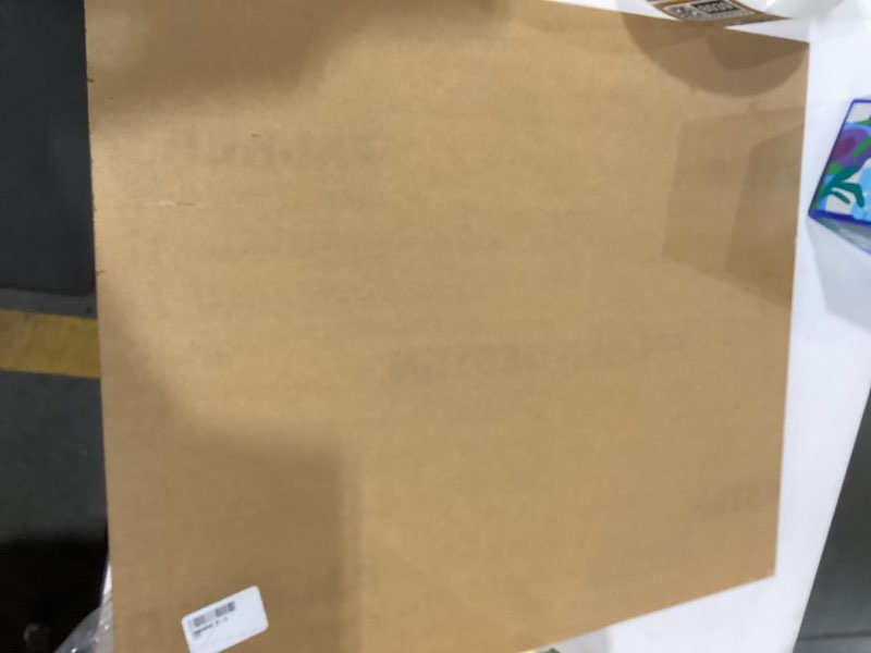 Condition photo showing As Is for falken design clear acrylic sheet – 20" x 24" x 1/8", thick clear plexiglass plastic sheet for diy home decor, painting, craft projects, signage - durable material for versatile applications