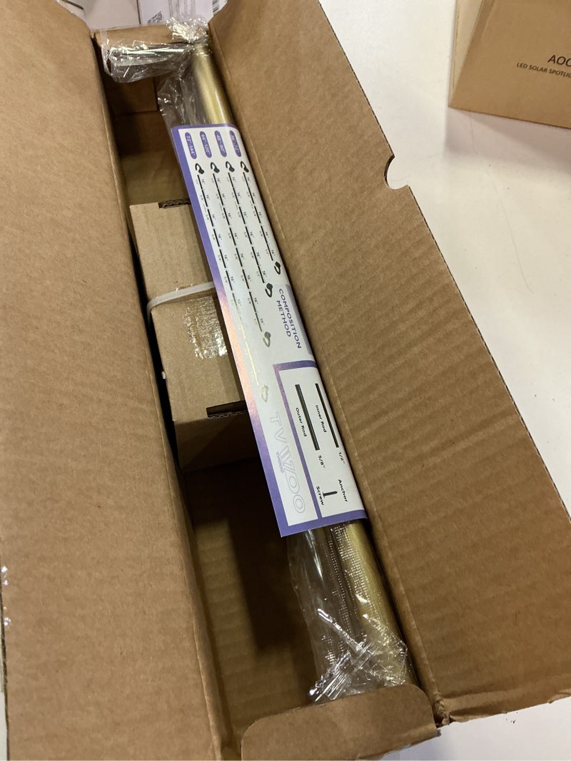 Condition photo showing New/Like New for tvwoo blackout wrap around curtain rods,5/8" small adjustable 48-90",gold | room darkening curved metal rods blocks light,for door,bedroom,kitchen,easy install with hardware,fit small windows 30-84"