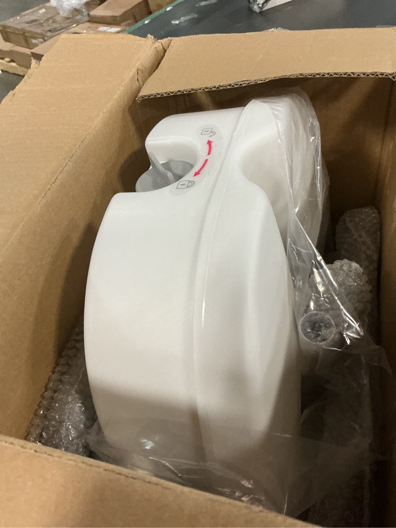 Condition photo showing Good Condition for Raised Toilet Seat with Handles for Elderly - Toilet Seat Risers for Seniors with Adjustable Padded Arms - Elevated Toilet Safety Seat for Standard or Elongated Commode