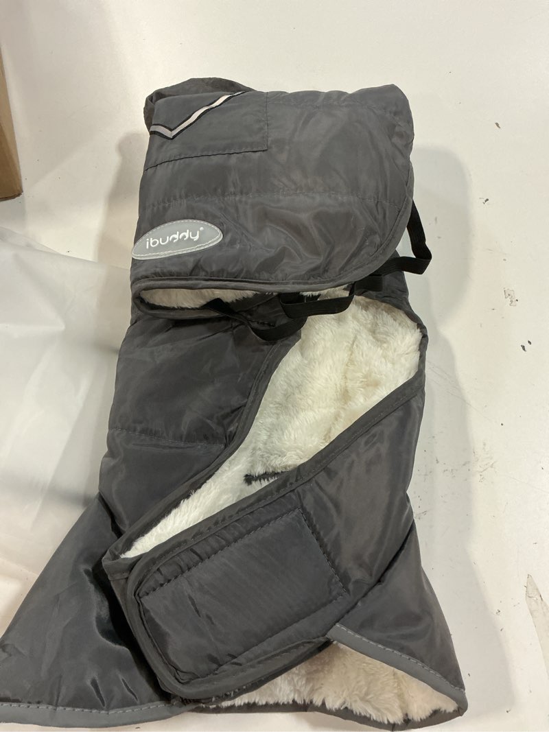 Condition photo showing Good Condition for iBuddy Dog Winter Jacket for X-Large Dogs, Easy on Dog Snow Coat Velcro Waterproof Pet Puffer Coat with Harness Hole Adjustable Reflective Quilted Pet Cold Weather Vest Wind-Poof for Boy Male Gray X-Large