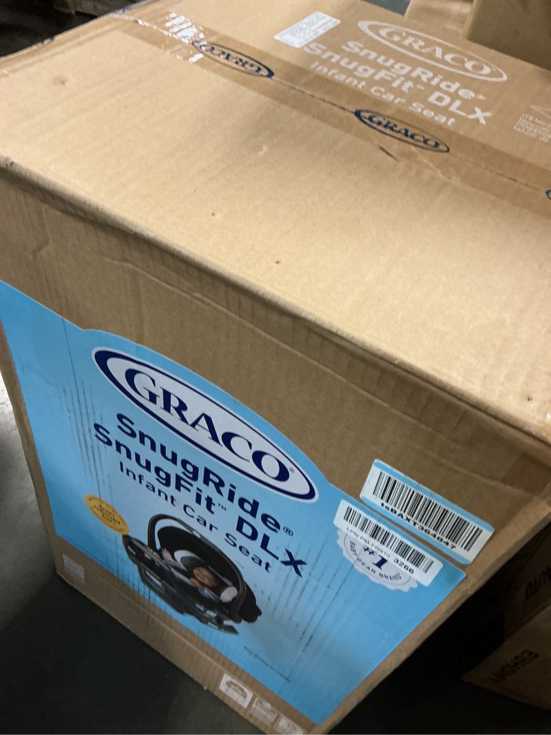Condition photo showing Good Condition for graco snugride snugfit dlx infant car seat, spencer