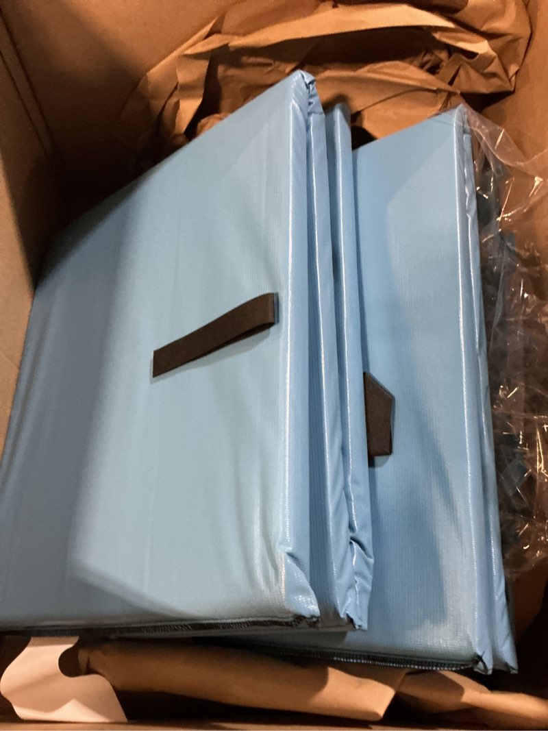 Condition photo showing Good Condition for dmi bed rail cover, bed rail padding and bed bumper pad for elderly, disabled or handicapped, rails not included, padded cover only, blue, 60 x 15 x 0.5, 2 count