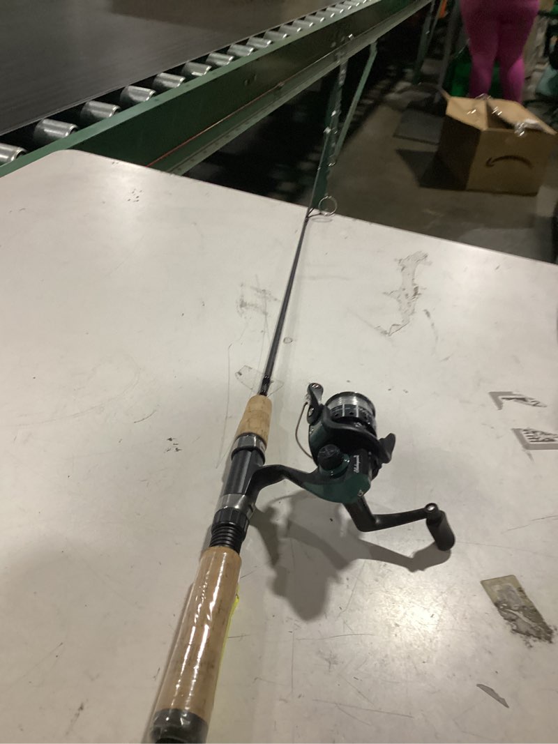 Condition photo showing As Is for shakespeare micro spinning fishing combo, 7' ultra light rod, 2000 size reel