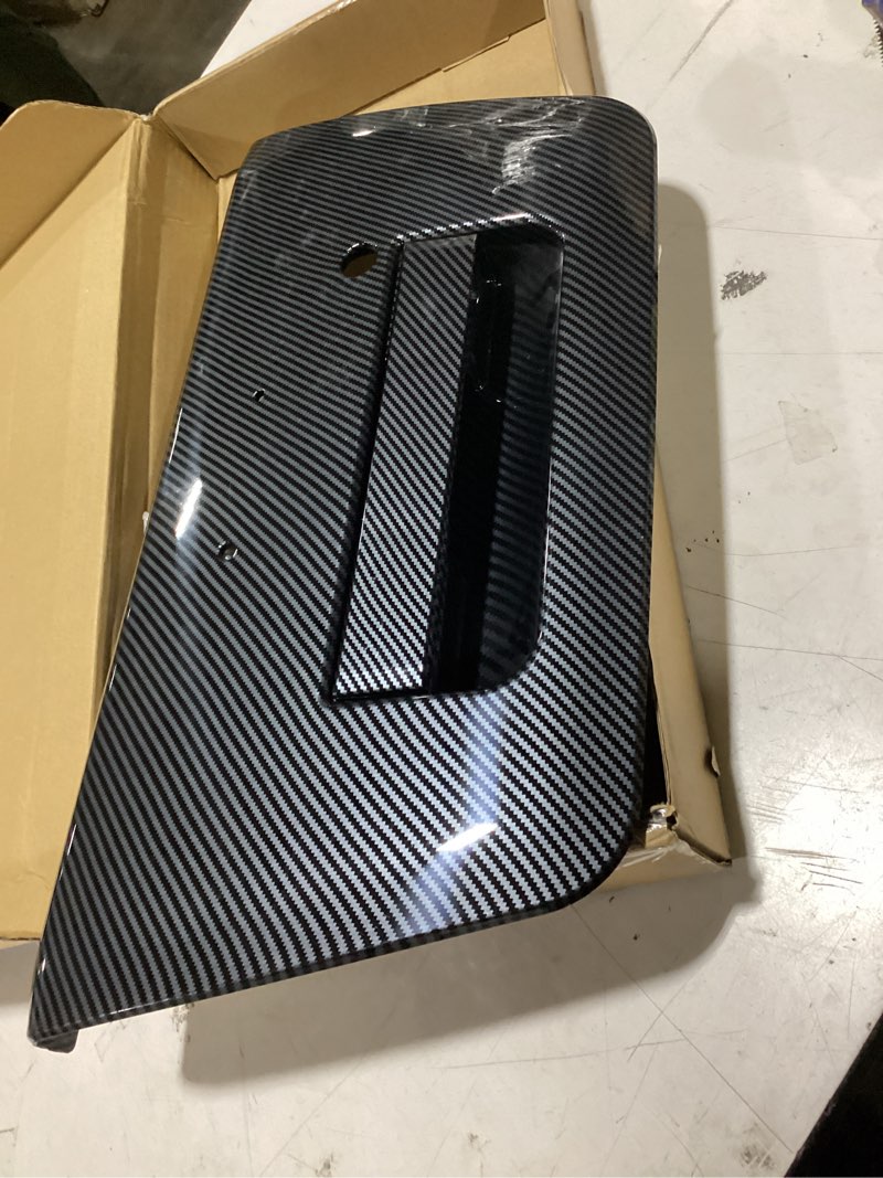 Condition photo showing Good Condition for carbon fibre tailgate handle rear bed outer door handle open lock close latch compatible with nissan frontier 2005-2014