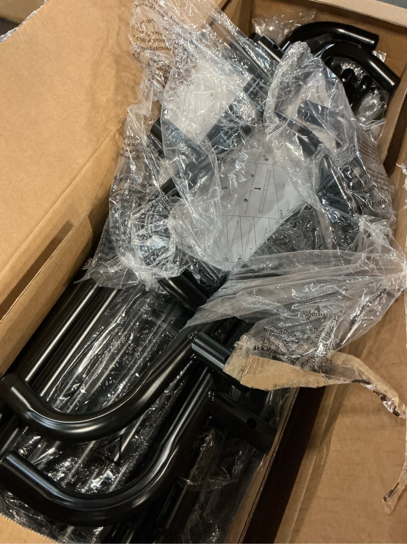 Condition photo showing Good Condition for Tilt Basketball Rack Ball Storage Holder - Tilt Basketball Shooting Training Rack, Garage Sports Equipment Organizer, Outdoor and Indoor Rolling Balls Cart with Wheels 2 PCS