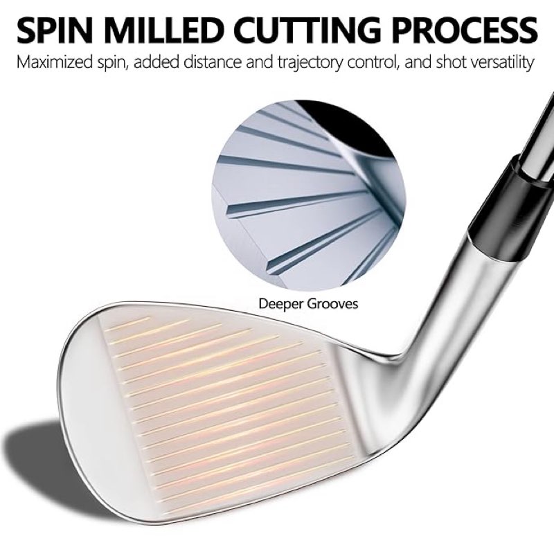 POSSOT Individual Golf Wedges, Available in 60° Lob Wedge for Man and Woman Right