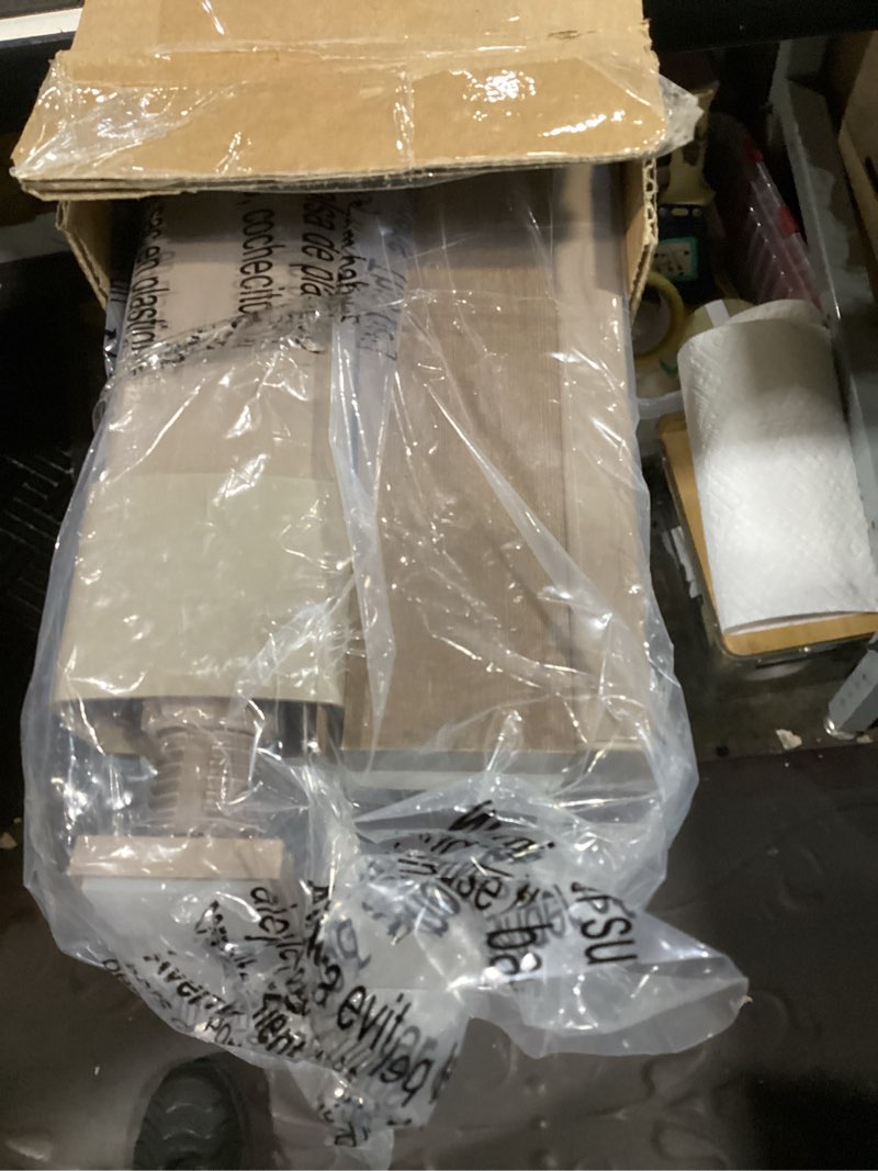 Condition photo showing New/Like New for lazblinds no tools no drill cordless cellular shades, light filtering honeycomb shades for home, thermal insulation blinds for windows, 39" w x 64" h, taupe light filtering-taupe 39" w x 64" h
