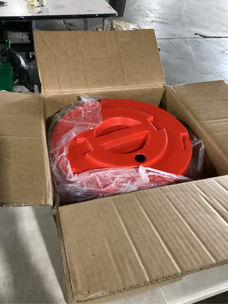 Condition photo showing Good Condition for 2pcs insulated soup container commercial food warmer for hot or cold food, 2.5 gallon hot box for catering, food cooler with 4 buckles, handles, soup carrier for restaurant, canteen, home 10.6qt/2pcs