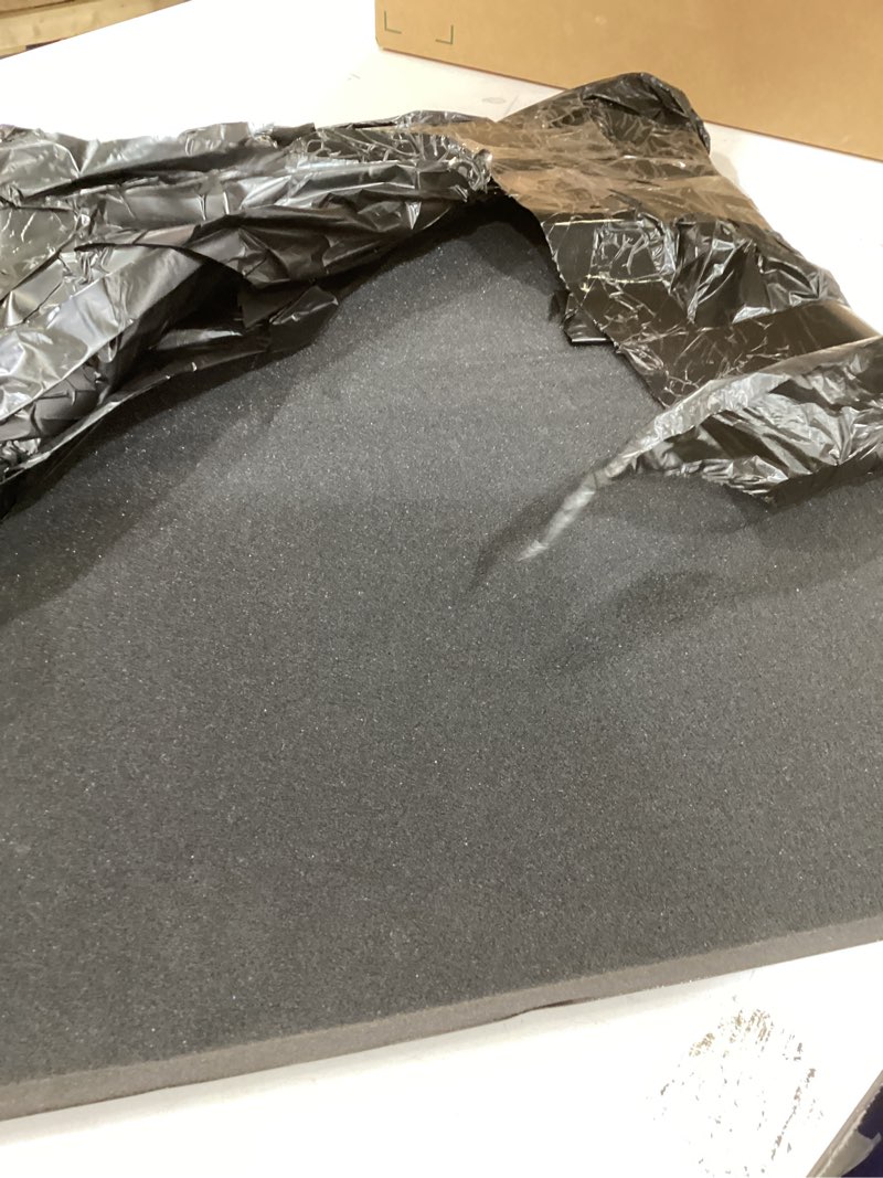 Condition photo showing Good Condition for goodhoily air conditioner drip cushion black 19 7/10" x 15 7/10" x 4/5" & ac rain cover with holds strong magnetic backing for window ac units stops cushion moving,stops the noise from raining 19.7" x 15.7" x 4/5"