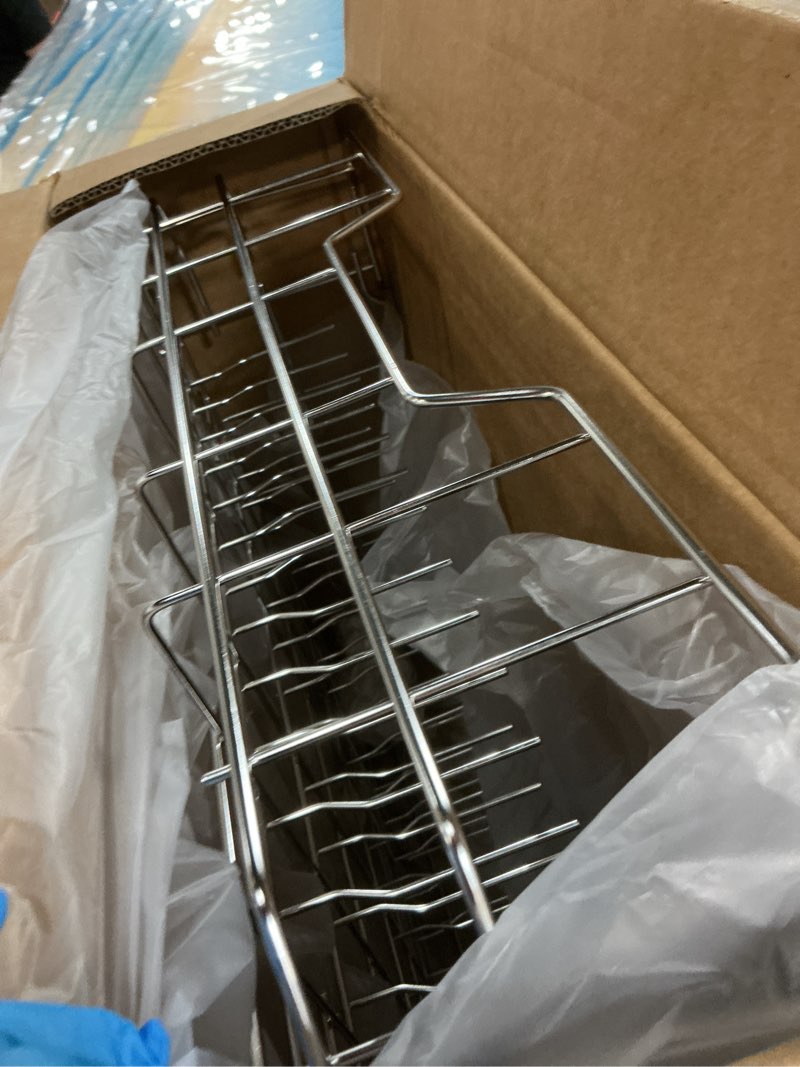 Condition photo showing Good Condition for UPGRADED WD28X10384 Dishwasher Lower Rack Fit for GE Dishwasher Rack Replacement Parts with Wheels,304 Stainless Steel WD28X10384 WD28X10166 WD28X10165 WD28X10309 GE Dishwasher Parts Bottom Rack