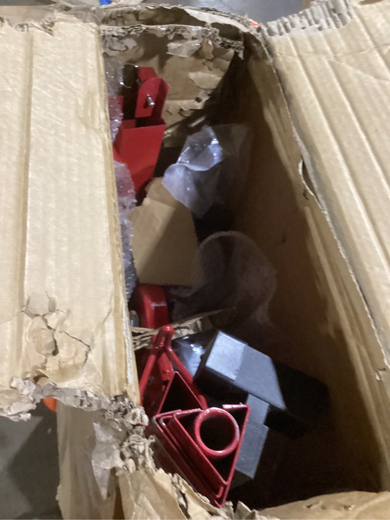 Condition photo showing Good Condition for VEVOR 11ft Drywall Lift, Heavy-Duty 150 lbs Sheetrock Hoist with Adjustable Telescoping Arm, Lockable Wheels, Drywall Lifter Panel Jack Hoist Tools Ideal for Ceiling & Wall Installation (Red)