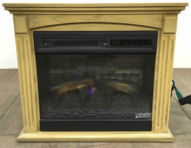 Duraflame  Electric Fireplace & Mantle Dry Natural Oak