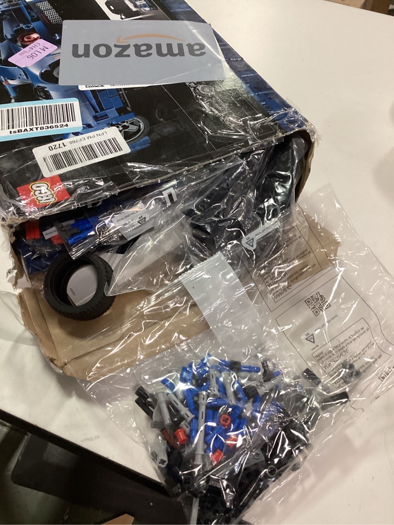 Condition photo showing Good Condition for LEGO Technic 2022 Ford GT 42154 Car Model Kit for Adults to Build, Collectible Set, 1:12 Scale Supercar with Authentic Features, Gift Idea That Fuels Creativity and Imagination