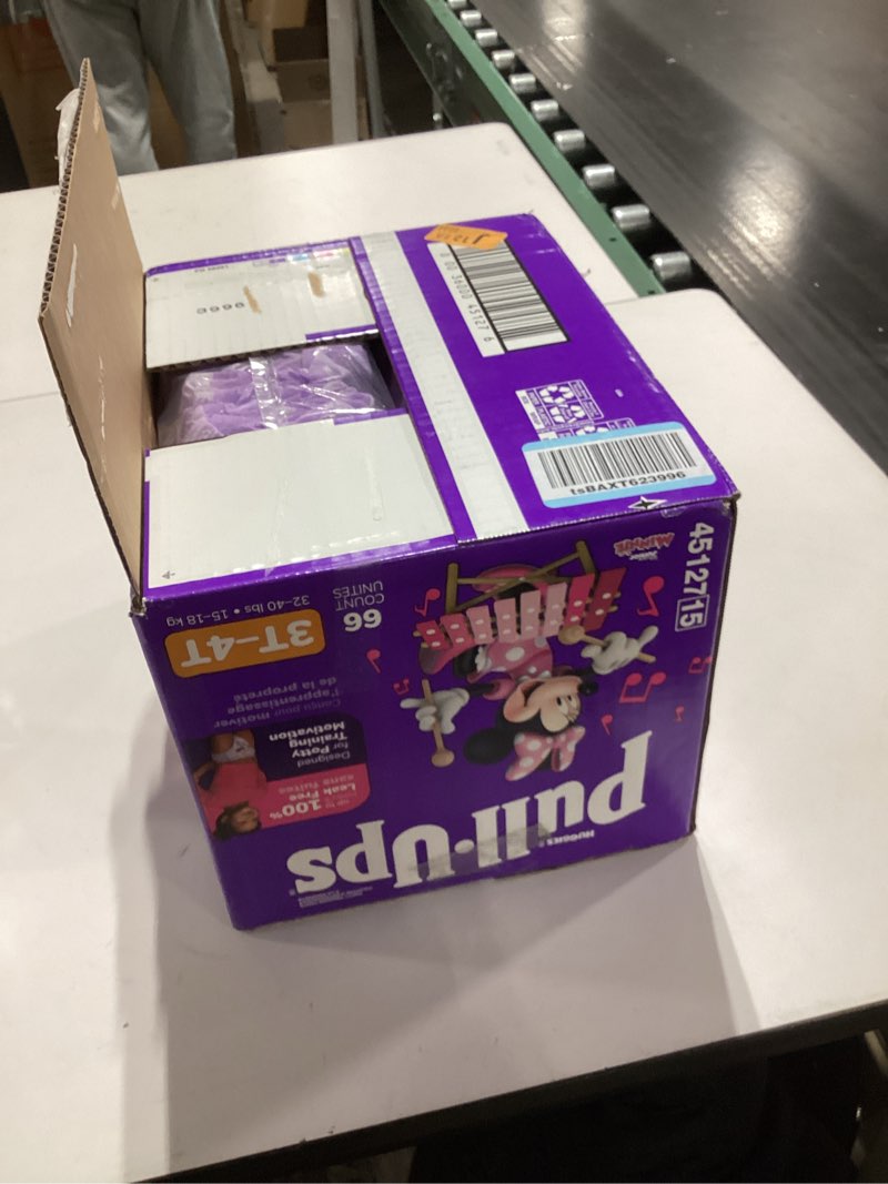 Condition photo showing New/Like New for Pull-Ups Girls' Potty Training Pants, Size 3T-4T Training Underwear (32-40 lbs), 66 Count 3T-4T 66