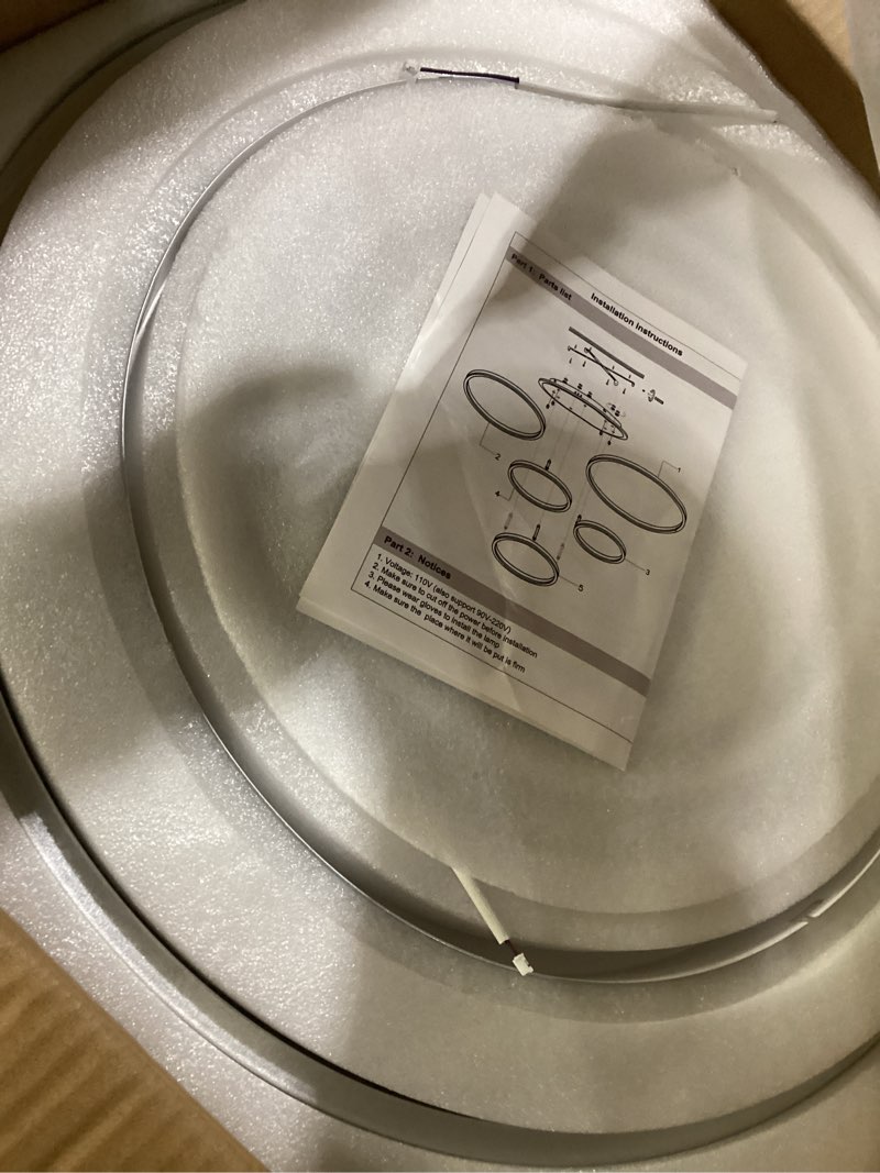 Condition photo showing Good Condition for led ceiling dinning room light 