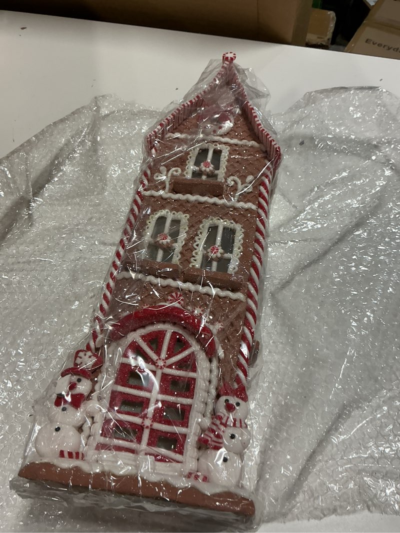 Condition photo showing Good Condition for Regency International Candy House Decor, Assortment of 2, 17 inches, Multicolor