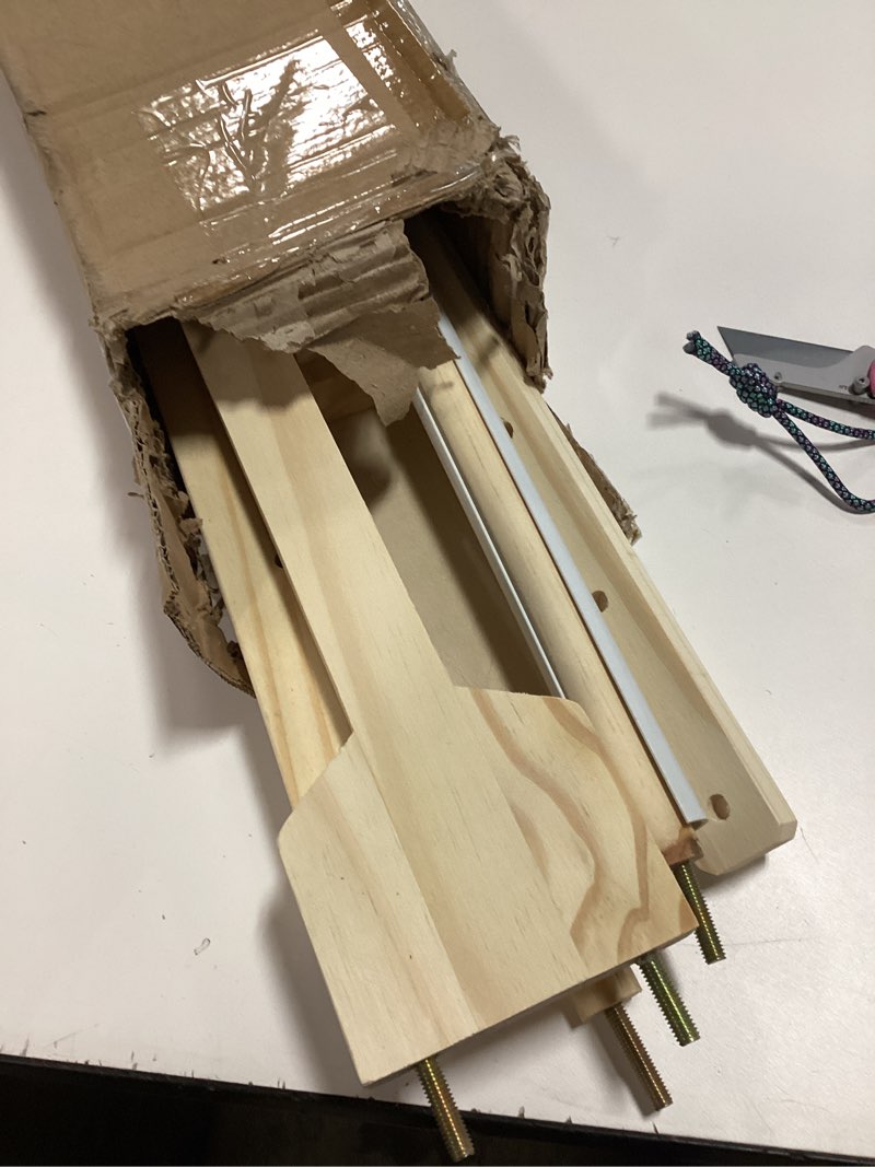 Condition photo showing Good Condition for Cross Stitch Frame Wooden Embroidery Floor Stand 360° Rotation Needlework Stand Frame Holder Lap Hands Stand with Adjustable Frame 75 x 40cm