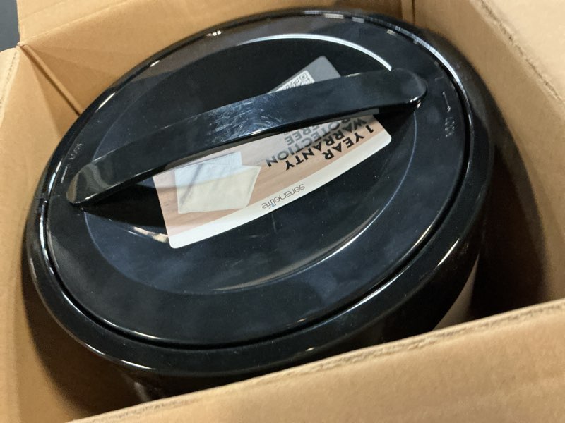 Condition photo showing New/Like New for Serenelife Counter Towel Warmer, Luxury Towel Warmer Bucket, Towel Warmer for Bathroom, Auto Shut Off, Fits Oversized Towels, Bathrobes, Blankets, PJ's and More Black + Digital Display