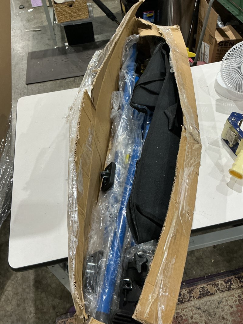 Condition photo showing As Is for adjustable cabinet jacks for installing cabinets (45.3-114.2 inches 4 pack) heavy duty 200 lb metal quick support rod & third hand support system with swivel non-slip pads for drywall and ceilings.