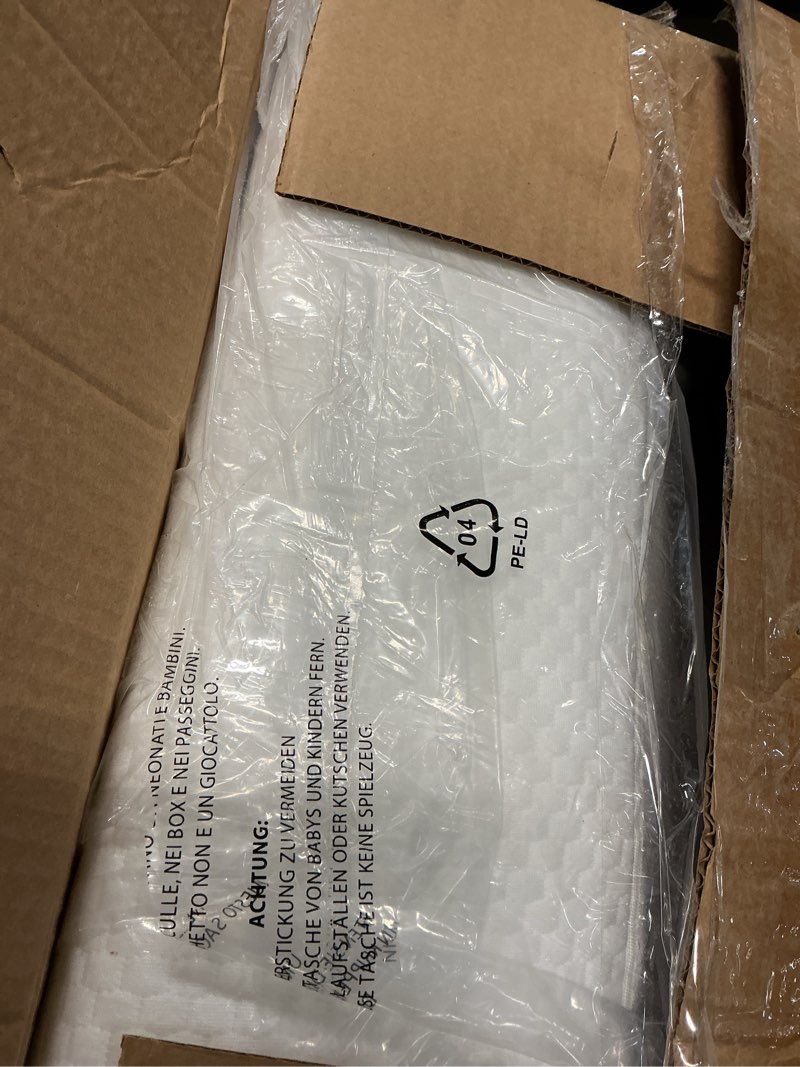 Condition photo showing Good Condition for ahpmeoa 3pcs wedge pillow set for after surgery, back pillow for bed sitting up, 10-in-1 foam wedge pillow for acid reflux & back pain relief, post surgery pillow for gerd & snoring, white white 3pcs