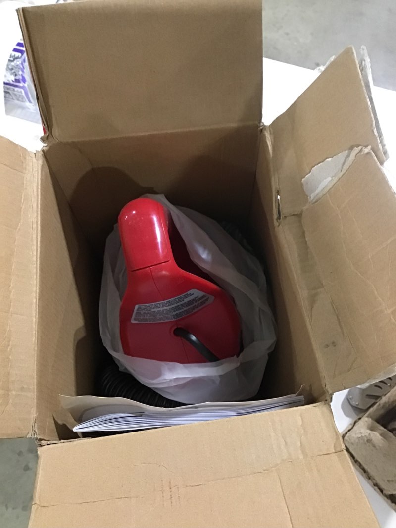 Condition photo showing As Is for Dirt Devil Scorpion Plus QuickFlip Handheld Vacuum Cleaner, Powerful Suction, Lightweight, Includes Quick Flip Crevice Tool, Corded Portable Vacuum Cleaner Hand Vacuum