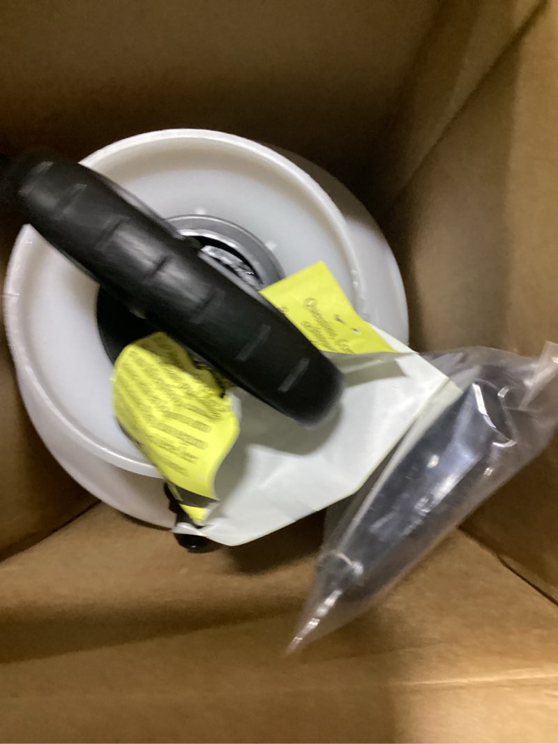 Condition photo showing As Is for Chapin 20006 Pump Sprayer, 3?Gallon, Lawn & Garden, Translucent Poly Tank, Funnel?Top, SureSpray Anti?Clog Filter, Adjustable Cone Nozzle & 34" Hose for Fertilizer, Weed & Pest Applications 3-Gallon Sprayer